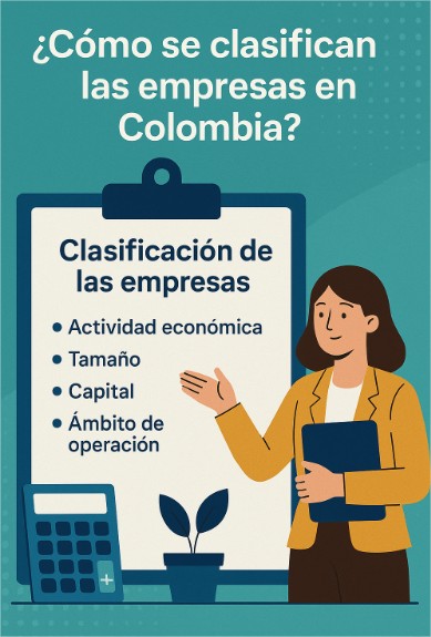 Como se clasifican las empresas en Colombia