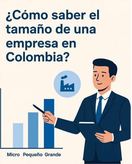 como saber el tamano de una empresa en Colombia
